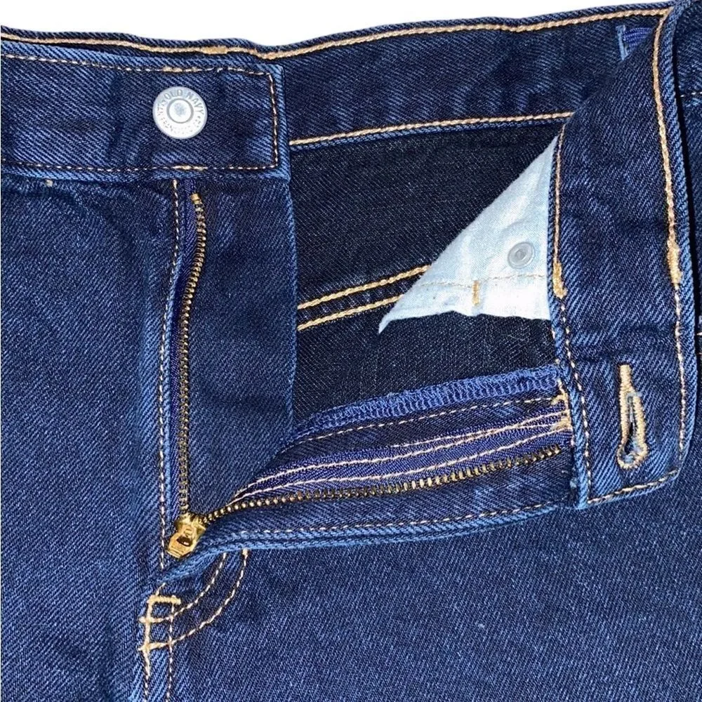 Old Navy Mid-Rise Frayed-Hem Jean Shorts